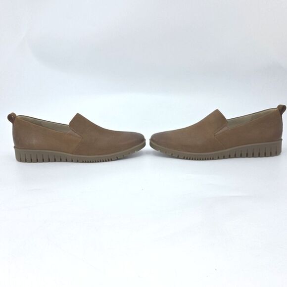 Dansko Linley Shoes Loafer Flats Womens Size 8 - 8.5 Brown Leather Basic Comfort - Picture 2 of 10